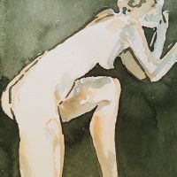 Akt aufstützend   2015   15 x 11.jpg